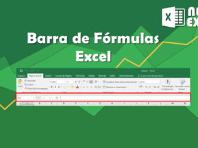 Sobre a barra de fórmulas do Excel