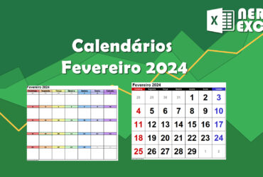 Calendário Fevereiro 2024 Excel