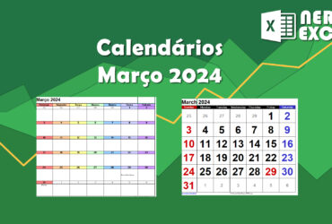 Calendário Março 2024 Excel