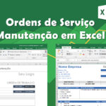 Ordem de Serviço de Manutenção em Excel Grátis download