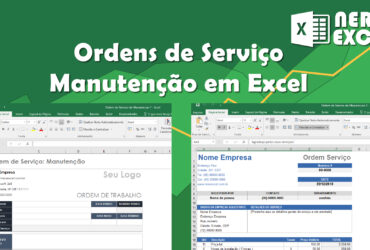 Ordem de Serviço de Manutenção em Excel Grátis download
