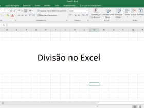 Divisão no Excel
